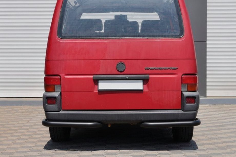 Volkswagen T4 Transporter 1990-2003 Rear Corner Bars AK003 Black (2 pcs, stainless steel) Photo 1