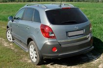 Opel Antara 2006-2017 Rear Bar AK002 Black (Stainless Steel) photo 1
