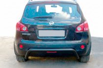 Nissan Qashqai 2007-2010 Rear Roll Bar AK007 Black (Stainless Steel) photo 1
