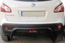 Nissan Qashqai 2007-2010 Rear Roll Bar AK007 Black (Stainless Steel) photo 2