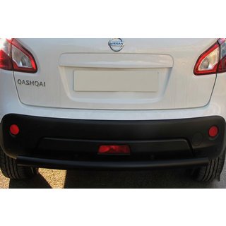 Rear Straight Roll Bar Black (Stainless Steel) Nissan Qashqai 2010-2014 photo 2