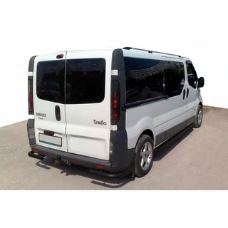Rear Corner Bars AK003 Black (Stainless Steel) Opel Vivaro 2001–2015 photo 1