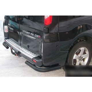 Rear Corner Bars AK003 Black (Stainless Steel) Opel Vivaro 2001–2015 photo 2