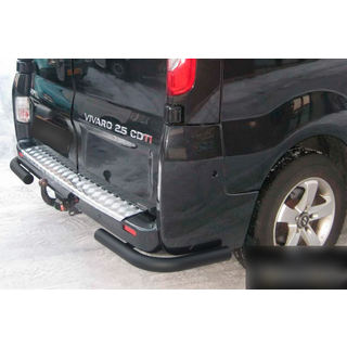Rear Corner Bars AK003 Black (Stainless Steel) Opel Vivaro 2001–2015 photo 2