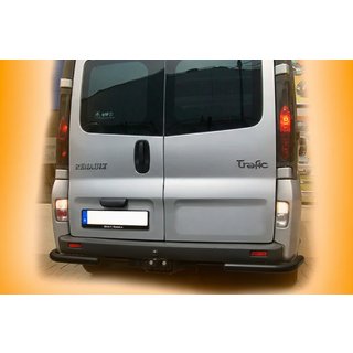 Rear Corner Bars AK003 Black (Stainless Steel) Opel Vivaro 2001–2015 photo 3