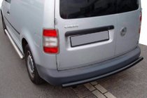 Volkswagen Caddy 2010-2015 Rear Roll Bar Black (2 pcs, Stainless Steel) photo 2