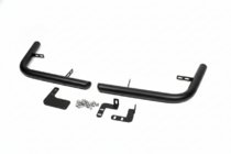 Fiat Scudo 2007-2015 Rear Corner Bars AK003 Black (2 pcs, Stainless Steel) photo 2
