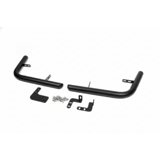 Rear Corner Bars AK003 Black (2 pcs, Stainless Steel) Fiat Scudo 2007-2015 photo 2