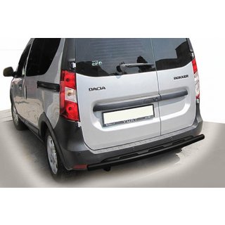 Rear Bar AK002 Black (Stainless Steel) Dacia Dokker 2013-2022 photo 2