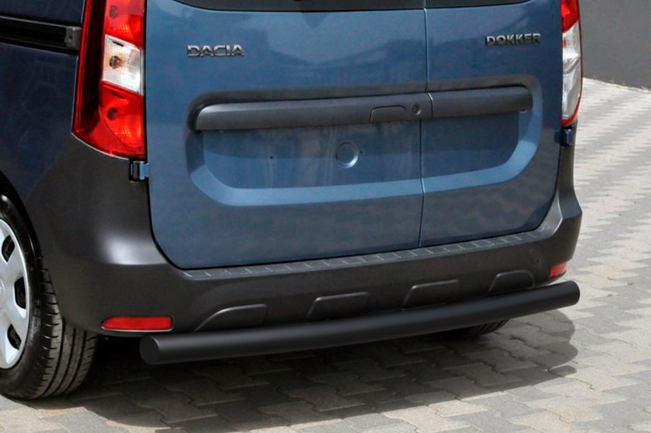 Dacia Dokker 2013-2022 Rear Bar AK002 Black (Stainless Steel) Image