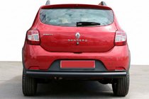 Dacia Sandero 2013-2020 Rear Bar AK002 Black (Stainless Steel) photo 1