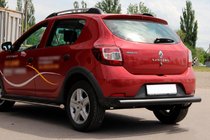 Dacia Sandero 2013-2020 Rear Bar AK002 Black (Stainless Steel) photo 2