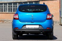 Dacia Sandero 2013-2020 Rear Bar AK002 Black (Stainless Steel) photo 4