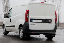 Fiat Doblo II 2010-2022 Rear Corner Bars AK003 Black (Stainless Steel) photo 4