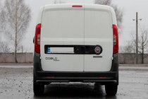 Fiat Doblo II 2010-2022 Rear Corner Bars AK003 Black (Stainless Steel) photo 3