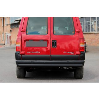 Rear Bar AK002 Black (Stainless Steel) Fiat Scudo 1996-2007