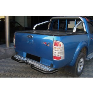 Rear Corner Bars AK003 Black (2 pcs, Stainless Steel) photo 1