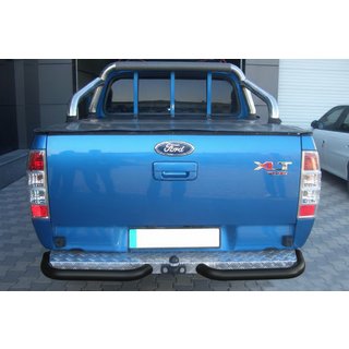Rear Corner Bars AK003 Black (2 pcs, Stainless Steel) photo 2