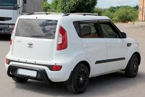 Kia Soul I 2008-2013 Rear Bar AK002 Black (Stainless Steel) photo 2