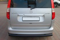 Mercedes Vaneo W414 2001-2005 Rear Bull Bar Black (Stainless Steel) photo 1