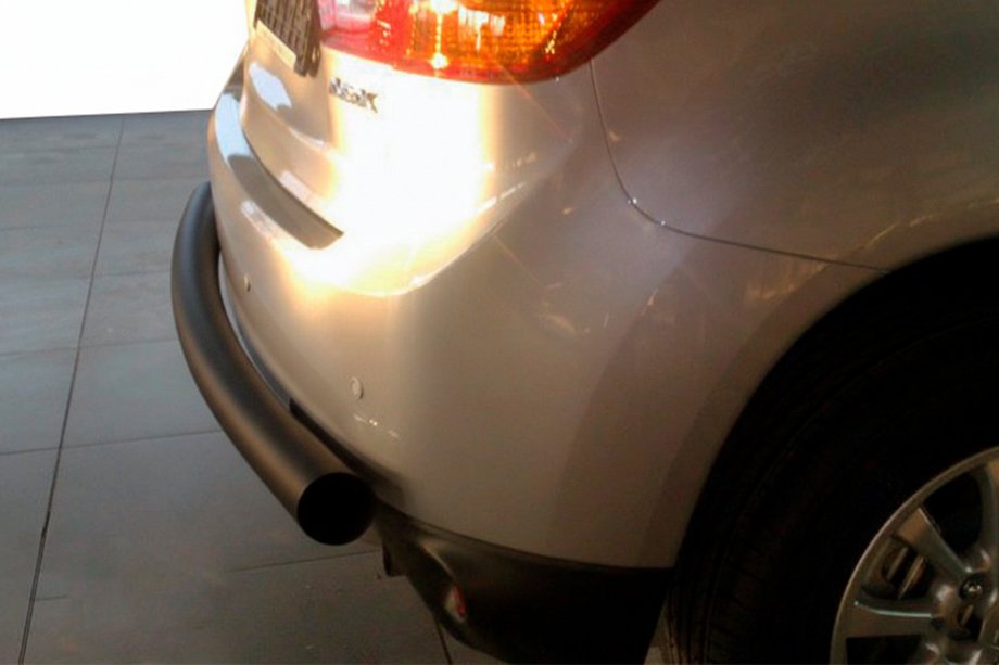 Mitsubishi ASX 2010-2023 Rear Bar AK002 Black (Stainless Steel) Image