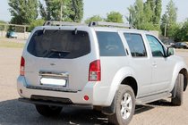 Nissan Pathfinder R51 2005-2014 Rear Bar AK002 Black (Stainless Steel) photo 1
