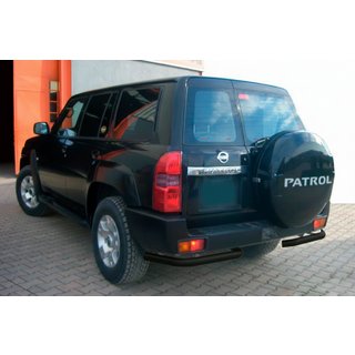 Rear Corner Bars AK003 Black (2 pcs, Stainless Steel)