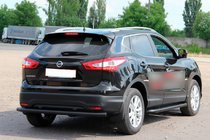 Nissan Qashqai 2014-2021 Rear Bar AK002 Black (Stainless Steel) photo 1