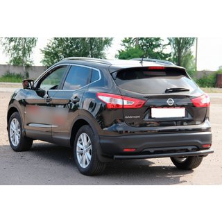 Rear Bar AK002 Black (Stainless Steel) Nissan Qashqai 2014-2021 photo 3