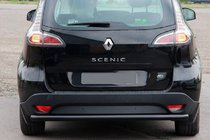 Renault Scenic/Grand 2009-2016 Rear Bar AK002 Black (Stainless Steel) photo 1