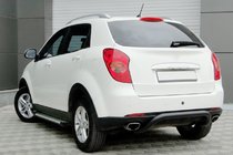 SsangYong Korando 2010-2019 Rear Roll Bar AK006 Black (Stainless Steel) photo 1