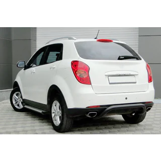 Rear Roll Bar AK006 Black (Stainless Steel) SsangYong Korando 2010-2019