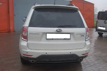 Subaru Forester 2008-2013 Rear Bar AK002 Black (Stainless Steel) photo 2