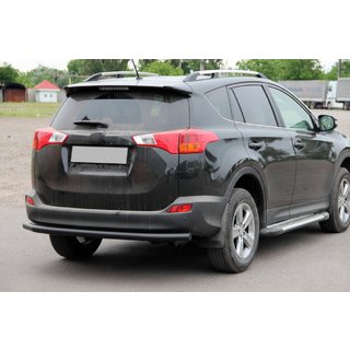 Rear Bar AK002 Black (Stainless Steel) Toyota Rav 4 2013-2018 photo 1