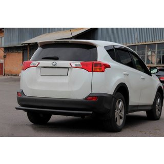 Rear Bar AK002 Black (Stainless Steel) Toyota Rav 4 2013-2018 photo 2