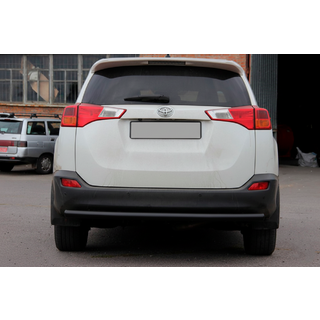Rear Bar AK002 Black (Stainless Steel) Toyota Rav 4 2013-2018 photo 3
