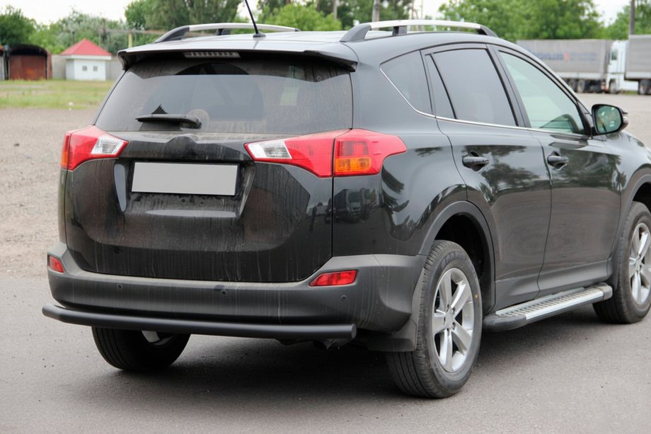 Toyota Rav 4 2013-2018 Rear Bar AK002 Black (Stainless Steel) Image