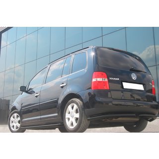 Rear Corner Bars AK003 Black (2 pcs, stainless steel) photo 2
