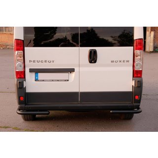 Rear Corner Bars AK003 Black (2 pcs, stainless steel) photo 3