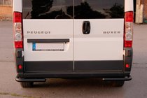 Fiat Ducato 2006-2025 Rear Corner Bars AK003 Black (2 pcs, stainless steel) photo 3