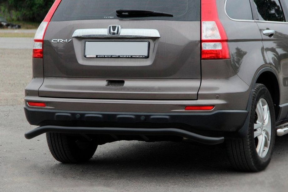 Honda CRV 2012-2016 Rear Bar AK008 Black (Stainless Steel) Image