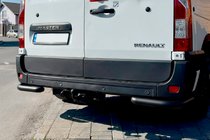 Renault Master 2011-2023 Rear Corner Bars AK003 Black (2 pcs, stainless steel) photo 8