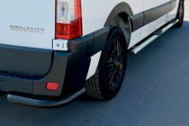 Renault Master 2011-2023 Rear Corner Bars AK003 Black (2 pcs, stainless steel) photo 5