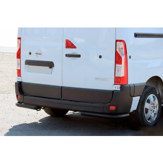 Rear Corner Bars AK003 Black (2 pcs, stainless steel) Opel Movano 2010-2021 photo 2