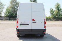 Nissan NV400 2010-2024 Rear Corner Bars AK003 Black (2 pcs, stainless steel) photo 3