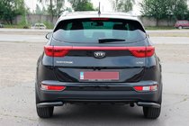 Kia Sportage 2015-2021 Rear Corner Guard AK003 Black (Stainless Steel) photo 3