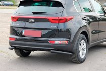 Kia Sportage 2015-2021 Rear Corner Guard AK003 Black (Stainless Steel) photo 2