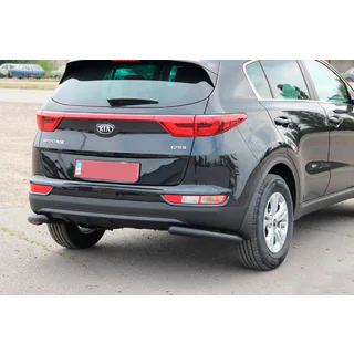 Rear Corner Guard AK003 Black (Stainless Steel) Kia Sportage 2015-2021 photo 2