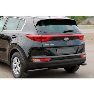 Rear Corner Guard AK003 Black (Stainless Steel) Kia Sportage 2015-2021 photo 1