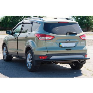 Rear Bar AK002 Black (Stainless Steel) Ford Kuga/Escape 2013-2019 photo 2